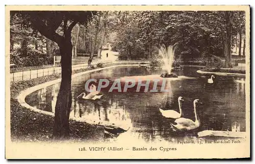 Ansichtskarte AK Vichy Bassin des Cygnes