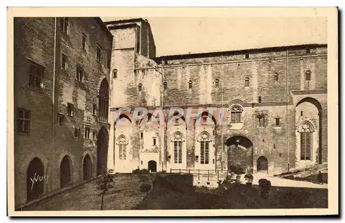 Cartes postales Avignon Palais des Papes La Cour d&#39Honneur