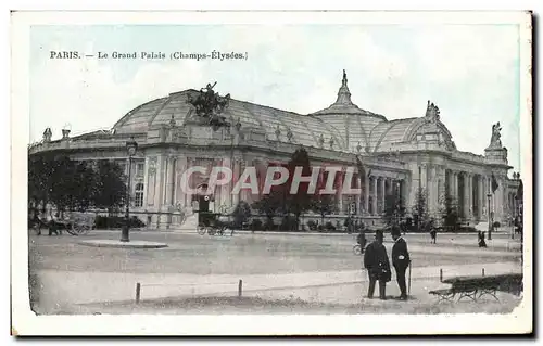 Ansichtskarte AK Paris Le Grand Palais Champs Elysees