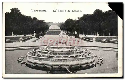 Cartes postales Versailles Le Bassin De Latone