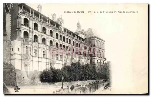 Ansichtskarte AK Chateau De Blois Aile De Francois 1er Facade Exterieure