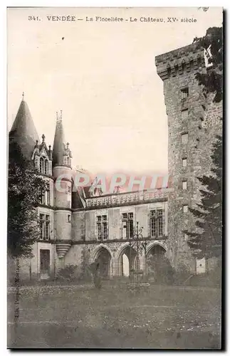 Cartes postales Vendee La Floceliere le chateau