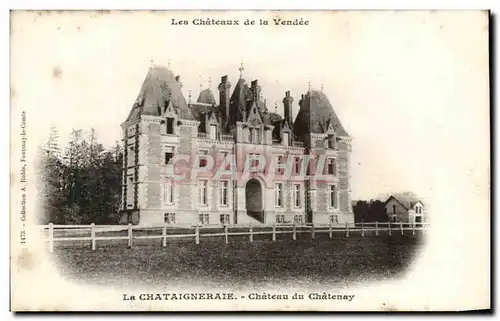 Ansichtskarte AK Les Chateaux De La Vendee La Chataigneraie Chateau Du Chatenay
