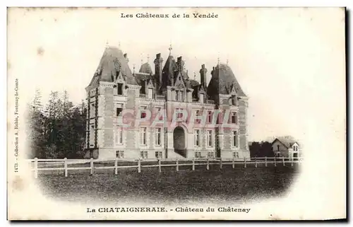 Cartes postales Les Chateaux De La Vendee La Chataigneraie Chateau Du Chatenay