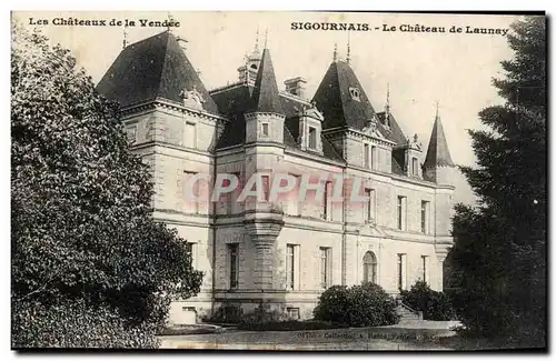 Ansichtskarte AK Les Chateaux De La Vendee Sigournais Le Chateau De Launay