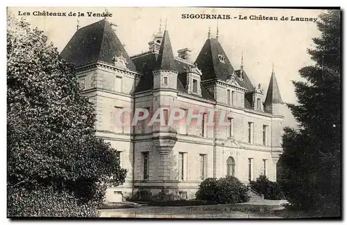 Cartes postales Les Chateaux De La Vendee Sigournais Le Chateau De Launay