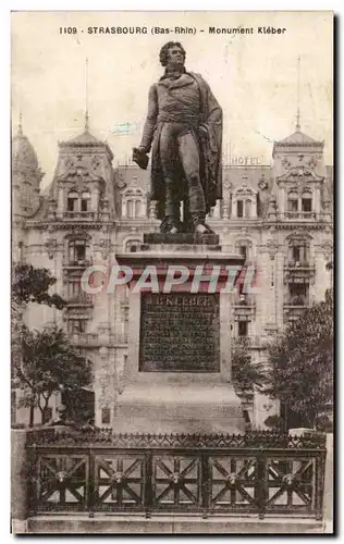 Cartes postales Strasbourg Monument Kieber