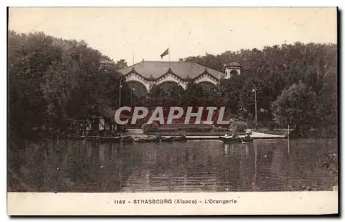 Cartes postales Strasbourg L'Orangerie