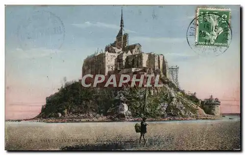 Cartes postales Le Mont Saint Michel Pecheur