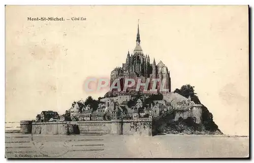 Cartes postales Le Mont Saint Michel Cote Est