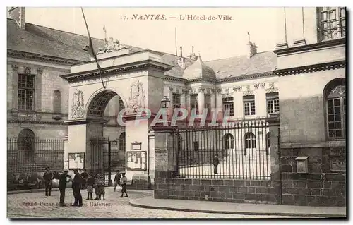 Cartes postales Nantes L&#39Hotel de Ville