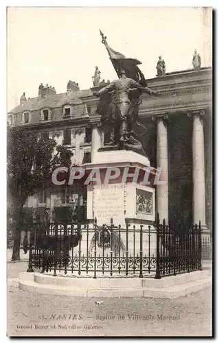 Cartes postales Nantes Statue de Villebois Mareuil