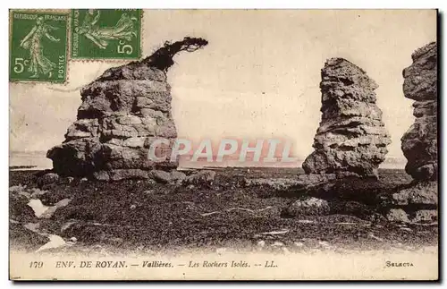 Cartes postales Environs de Royan Vallieres Les Rochers Isoles