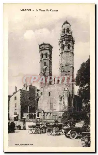 Cartes postales Macon Le Vieux St Vincent