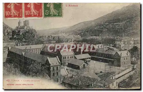 Cartes postales Foix Lycee Lakanal