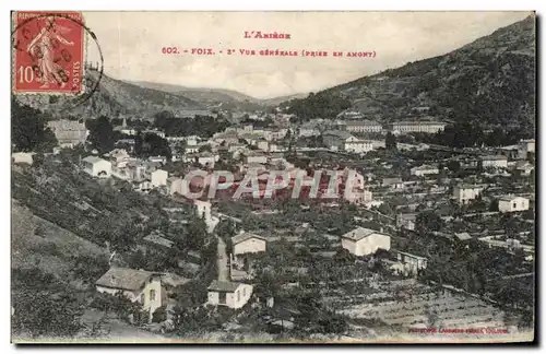 Cartes postales Foix Vue generale
