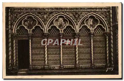Cartes postales Paris En Flanant Interieur De La Ste Chapelle Oratoire De Louis XI