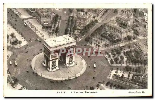 Cartes postales Paris L&#39Arc De Triomphe