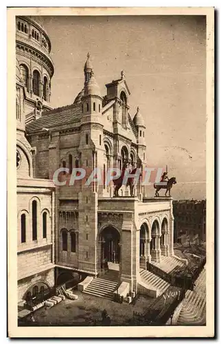 Ansichtskarte AK Paris En Flanant Entree Principale De La Basilique Du Sacre Coeur Montmartre