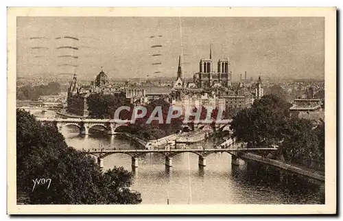 Ansichtskarte AK Paris En Flanant La Cite Notre Dame