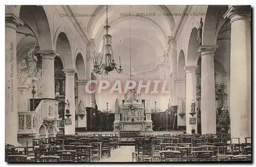 Cartes postales Dinard Cote D&#39Emeraude Interieur de L&#39Eglise