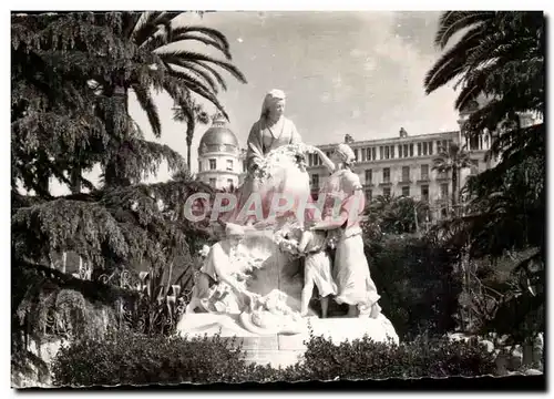 Ansichtskarte AK La Cote D&#39Azur Nice Cimiez Monument a la Reine Victoria