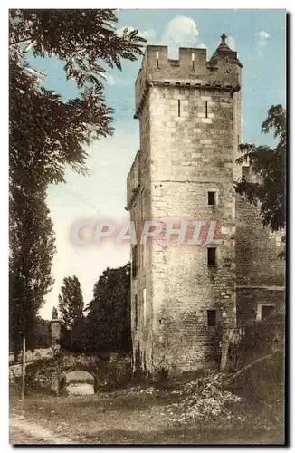 Cartes postales Environs de Saintes Chateau de Crazannes Tour Carree