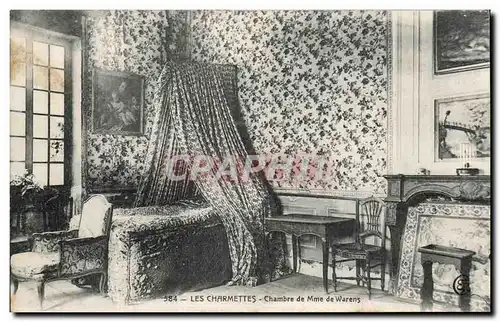 Cartes postales Les Charmettes Chambre de Mme de Warens