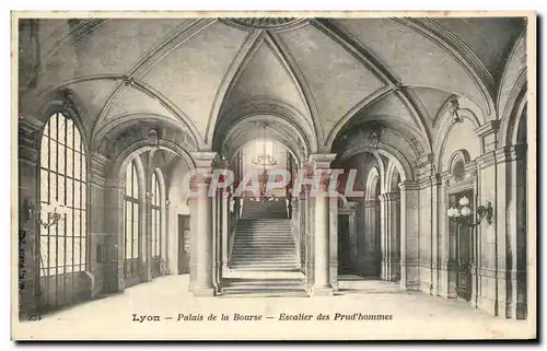 Ansichtskarte AK Lyon Palais de la Bourse Escalier des Prud hommes