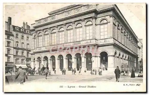 Cartes postales Lyon Grand Theatre