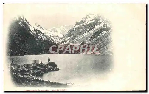 Cartes postales Environs De Cauterets Lac De Gaube