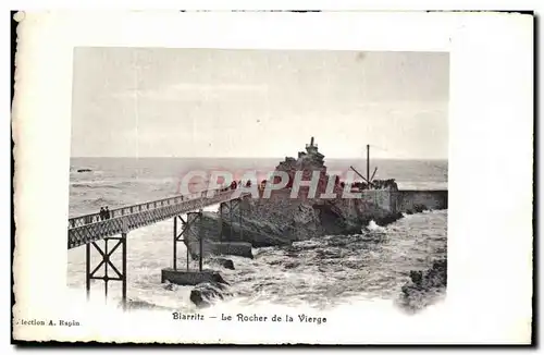 Cartes postales Biarritz Le Rocher De La Vierge