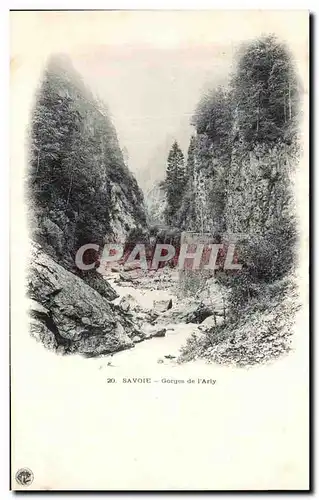 Cartes postales Savoie Gorges de l&#39Arly