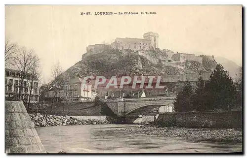 Cartes postales Lourdes Le Chateau