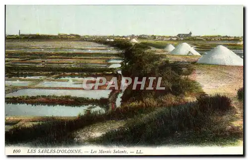 Ansichtskarte AK Les Sables D&#39Olonne Les Marais Salants