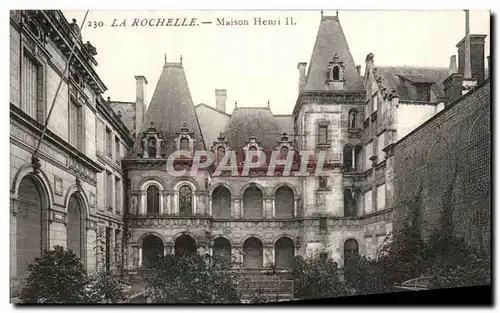 Ansichtskarte AK La Rochelle Maison Henri II