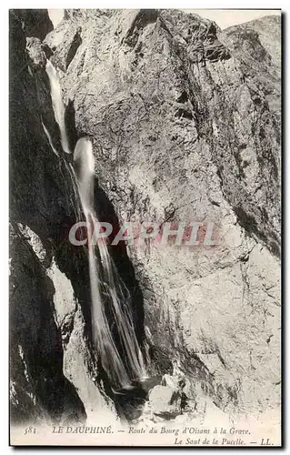 Cartes postales Le Dauphine Route Du Bourg D&#39Oisans A La Grave