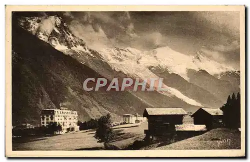 Ansichtskarte AK La Douce France Chamonix Mont Blanc