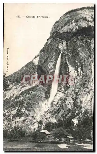 Cartes postales Cascade d&#39Arpenaz