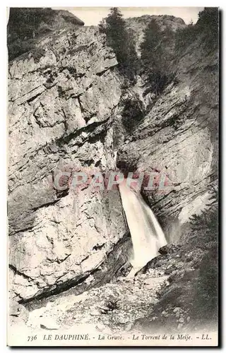 Cartes postales La Dauphine La Grave Le Torrent de la Meijie