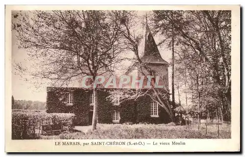 Ansichtskarte AK Le Marais Par Saint Cheron Le Vieux Moulin