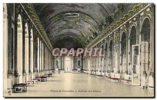 Cartes postales Palais de Versailles Galerie des Glaces