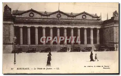 Ansichtskarte AK Bordeaux Le Palais De Justice