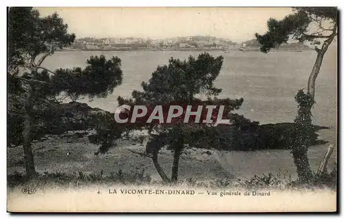 Ansichtskarte AK La Vicomte en Dinard Vue Generale De Dinard