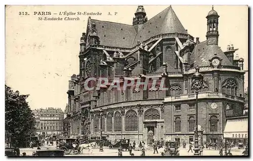 Ansichtskarte AK Paris L&#39Eglise St Eustache