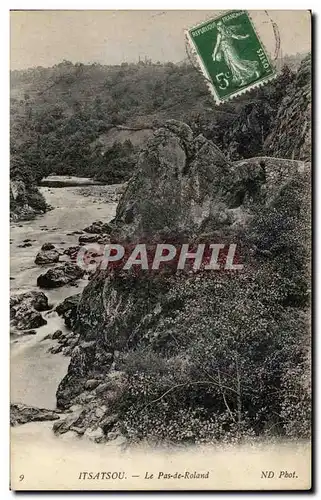 Cartes postales Itsatsou Le Pas De Roland