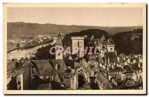 Ansichtskarte AK Pau Le Vieux Quartier du chateau et le parc national