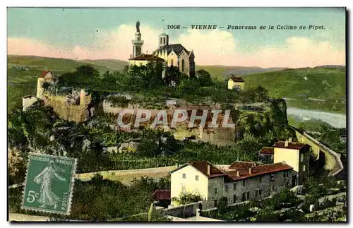 Cartes postales Vienne Panorama de la Colline de Pipet