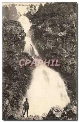 Ansichtskarte AK Uriage La Cascade de l&#39Oursiere