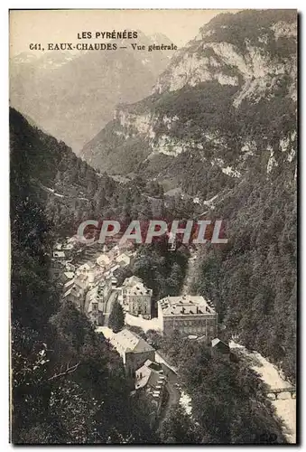 Cartes postales Eaux Chaudes Vue generale